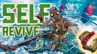 HOW TO SELF-RESS IN APEX LEGENDS? | Нереальный камбэк ОКТЕЙНА на ОЛИМПЕ