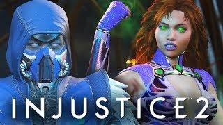 Injustice 2 - БРЕЙН ПРОТИВ ДАШИ! ОБЗОР НОВЫХ ПЕРСОВ!