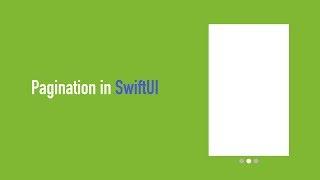 Implementing List Pagination in SwiftUI