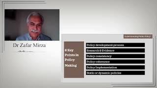 Training - Getting Research into Policy & Practice with Dr Zafar Mirza: IMPASS Study, Pakistan