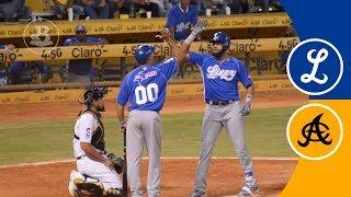 RESUMEN: Licey obtiene 7ma victoria seguida ante las Águilas (6 Dic. 2018)