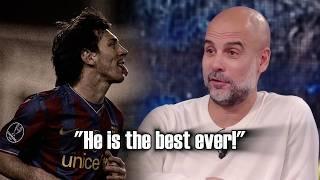 "Once in a lifetime player" - Pep about Messi on Italian TV 2024