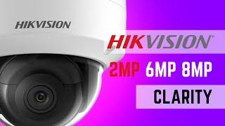 Hikvision 2MP, 6MP & 8MP Clarity