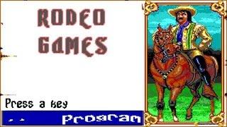 Buffalo Bills Rodeo Games gameplay (PC Game, 1989)