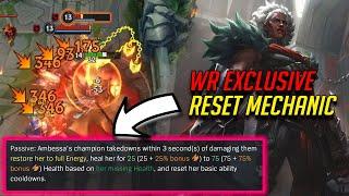 WILD RIFT AMBESSA FULL GAMEPLAY - DID RIOT RELEASE THE MOST BROKEN CHAMPION EVER?