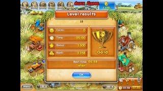 Farm Frenzy 3 Madagascar (level 18) only GOLD Веселая ферма 3 Мадагаскар (Уровень 18) Золото