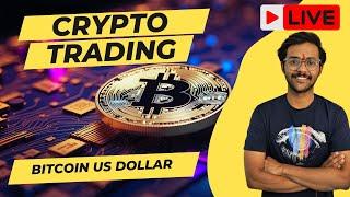 Live Trading Bitcoin Sl hunting 12 Mar 2025 Bitcoin Hindi #bitcoin #india #crypto