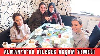 Almanya'da Ailecek Akşam Yemeği