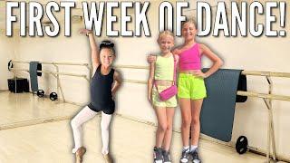 All Three Girls Start Their First Week of Dance! | New Dance Season 2024-25