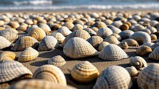 There are so many conches in the sand, it’s really a treat to pick them up!