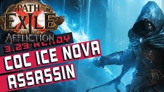 [3.23]COC ICE NOVA OF FROSTBOLTS ASSASSIN Path of Exile Build Guide