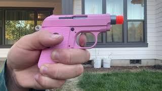 Pink WE-Tech CT-25 Gas Blowback Airsoft Pocket Pistol