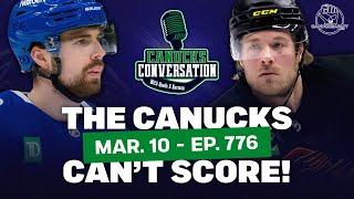 The Canucks can't score | Canucks Conversation Live