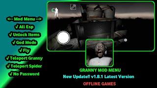 GRANNY MOD MENU 1.8.1 LATEST VERSION