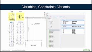 4 - MicroStation: Parametric Modeling: Variables, Constraint, Variants Live SIG Excerpt, Feb 26 2019