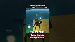 How To Tame SEA BEASTS In Rune Slayers Update! 🫣 #roblox #tako #fyp #runeslayers #viral