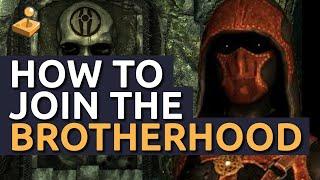 Skyrim Walkthrough - How to Join the Dark Brotherhood