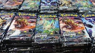 Opening 1,000 Pokemon Booster Packs of Ultra Prism!