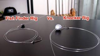 Fish Finder Rig vs. Knocker Rig (When To Use Each Rig)