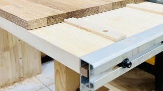 Create a New Sliding Table Saw / Woodworking DIY