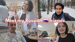 *MBBS VLOG* Meet my Russian  friends ||Med Vlogs|| ft. 2nd Year MBBS  #mbbs #russia #neet #vlog