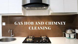 Gas Stove And Chimney Cleaning | Quick And Easy way | Simplify Your Space