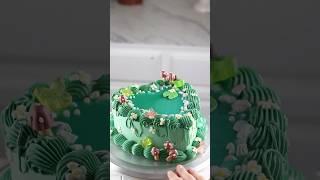 Fairy Pond Cake  #cake #shorts