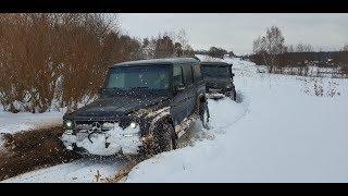 Битва MERCEDES и TOYOTA на offroad. Pajero Sport и УАЗ