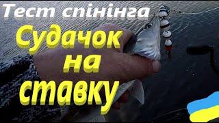 # Тестую нові снасті # Судачок на ставку #РибачуЯкУмію