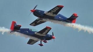 2 x Extra 300LT - Stunning Formation Aerobatics with Walter & Toni Eichhorn @ ILA 2014