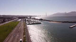 HD Panoramic Views of the Marina Green and the Wave Organ, San Francisco, CA