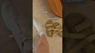Feet comparison #fyp #trendingshorts #tallgirl #giant #feet #legs #shoes #comparison #height #big