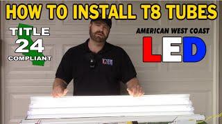 How to Retrofit - Direct Wire T8 Tube Lamps