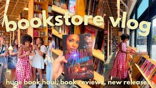 book shopping at the world’s largest bookstore + huge book haul from powell’s bookstore 