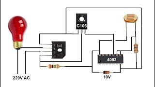 How to make simple dark switch Photocell