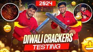 Munna Bhai And MBG Rakesh Testing Diwali Crackers 2024  - Crackers Experiments -  TEAM MBG