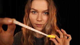 ASMR Measuring Everything on Your Face! Soft Spoken Personal Attention