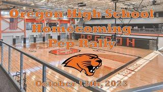 Oregon High School Homecoming Pep Rally (10/13/23)