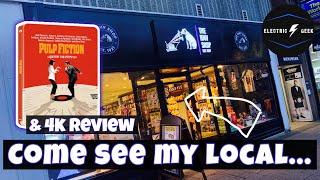 STORE TOUR OF HMV AYR & PULP FICTION 4K REVIEW @moviecollector5920