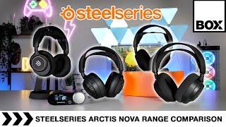 SteelSeries Arctis Nova Range Gaming Headsets 2022 Comparison