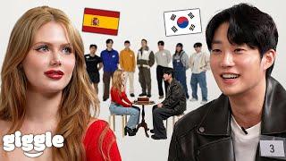 Beautiful Spanish Girl Blind Dating 8 Handsome Korean Guys..!!