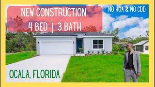 What does $329,000 get you in Ocala, Florida? | New Construction Home Tour | Renzo Montaiuti