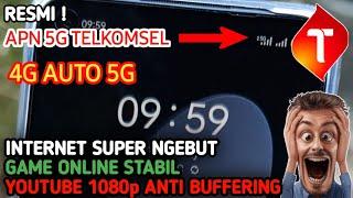 Cara Setting 5G Di Telkomsel APN 5G Tercepat Bumi 4G AUTO 5G SPEED BUKAN KALENG KALENG GAME ONLINE