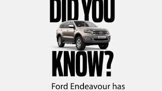Your comfort is a top priority for the Ford Endeavour | Harpreet Ford