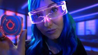 ASMR Inspecting YouA Time Traveler You're in the Wrong Timeline!  Sci-Fi Roleplay