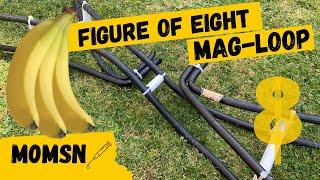 HAM RADIO: The Figure of 8 Magnetic Loop: MAGLOOP: Coax loop Part 1