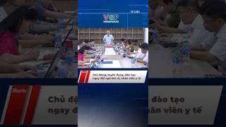 Chủ động, tuyển dụng, đào tạo ngay đội ngũ bác sĩ, nhân viên y tế