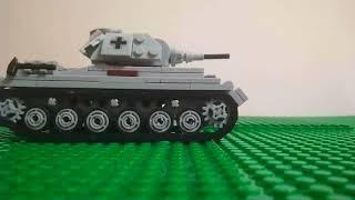 LEGO анимационный тест №4. Танк Pz.Kpfw. III Ausf E.