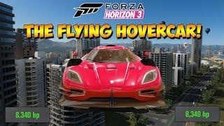 Forza Horizon 3 - The Hovercar Koenigsegg - 8,000HP - Dev Mods