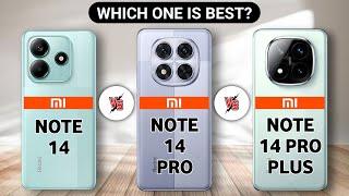 Redmi Note 14 vs Redmi Note 14 pro vs Redmi Note 14 pro plus | Redmi 14 Series